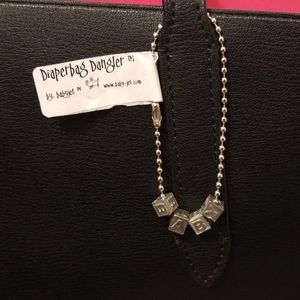 Diaperbag Dangler-diaperbag charm BABY blocks